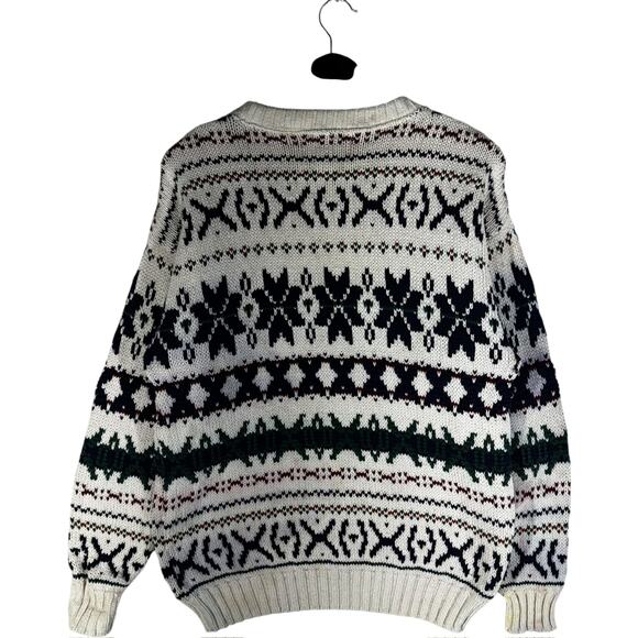 Vintage American Portrait Knit Sweater - Picture 5 of 6